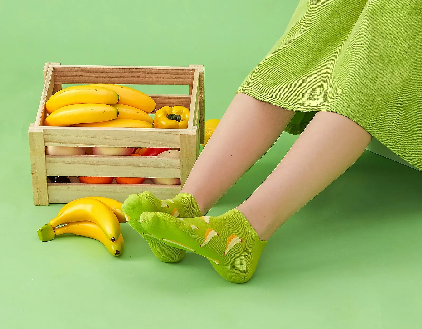 Носки Caramella, 6 пар, подарочный набор для женщин и девочек, UK 2-6, разноцветные, фото №4