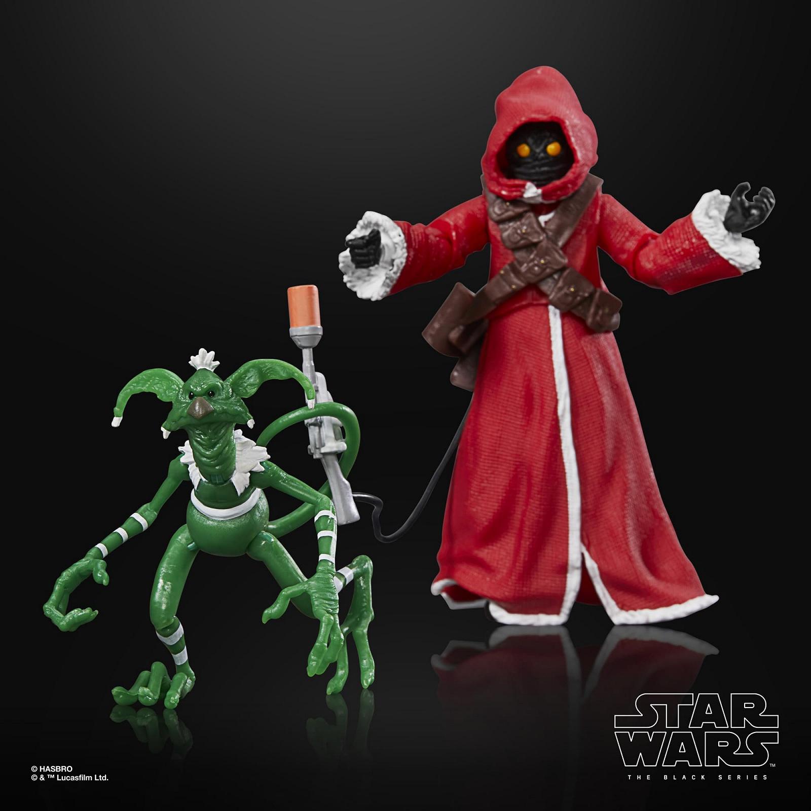 Фігурки Jawa & Salacious B. Crumb Star Wars The Black Series Holiday Edition, 15,24 см, фото №7