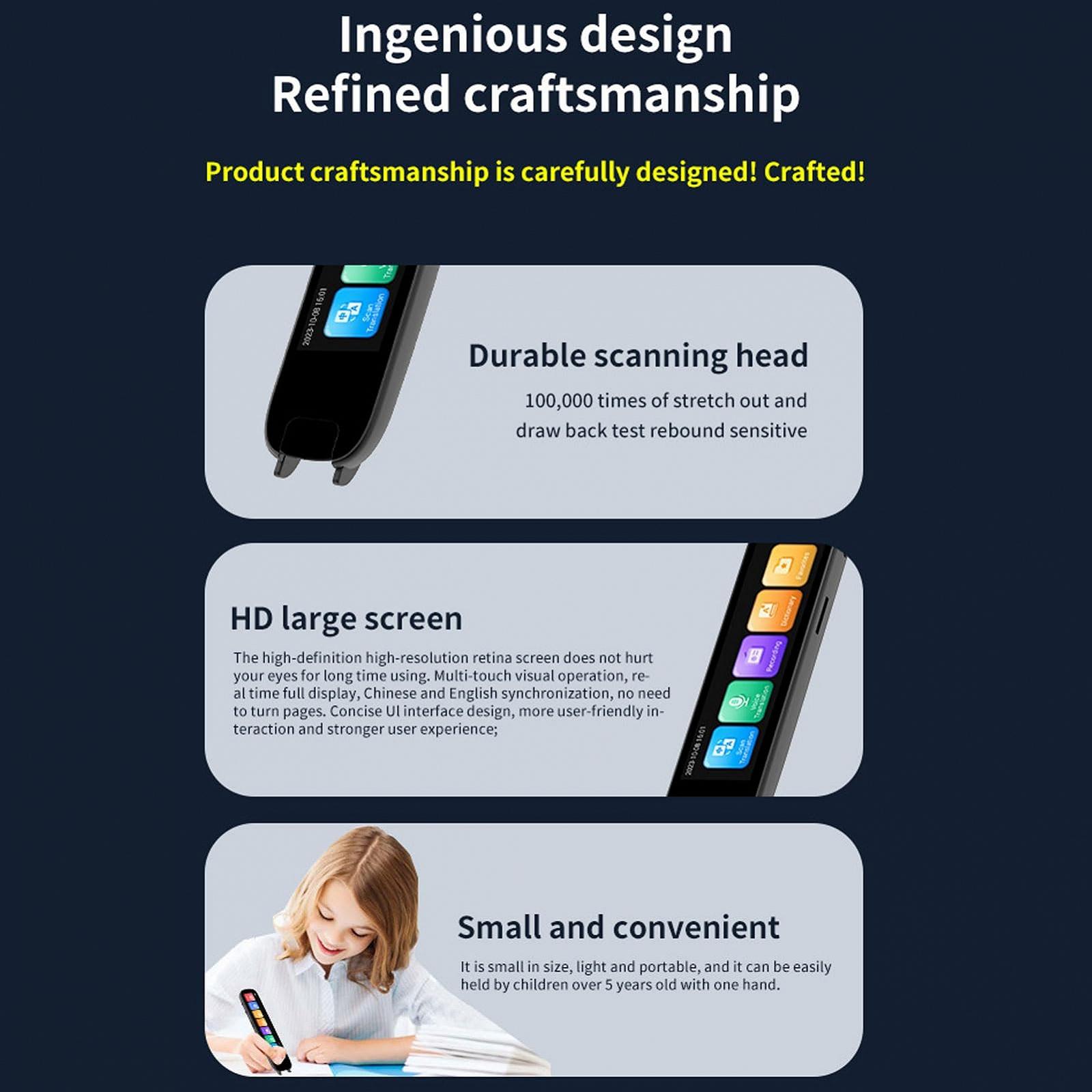 Ручка-сканер Словник Англійської Мови Багатофункціональна, фото №8