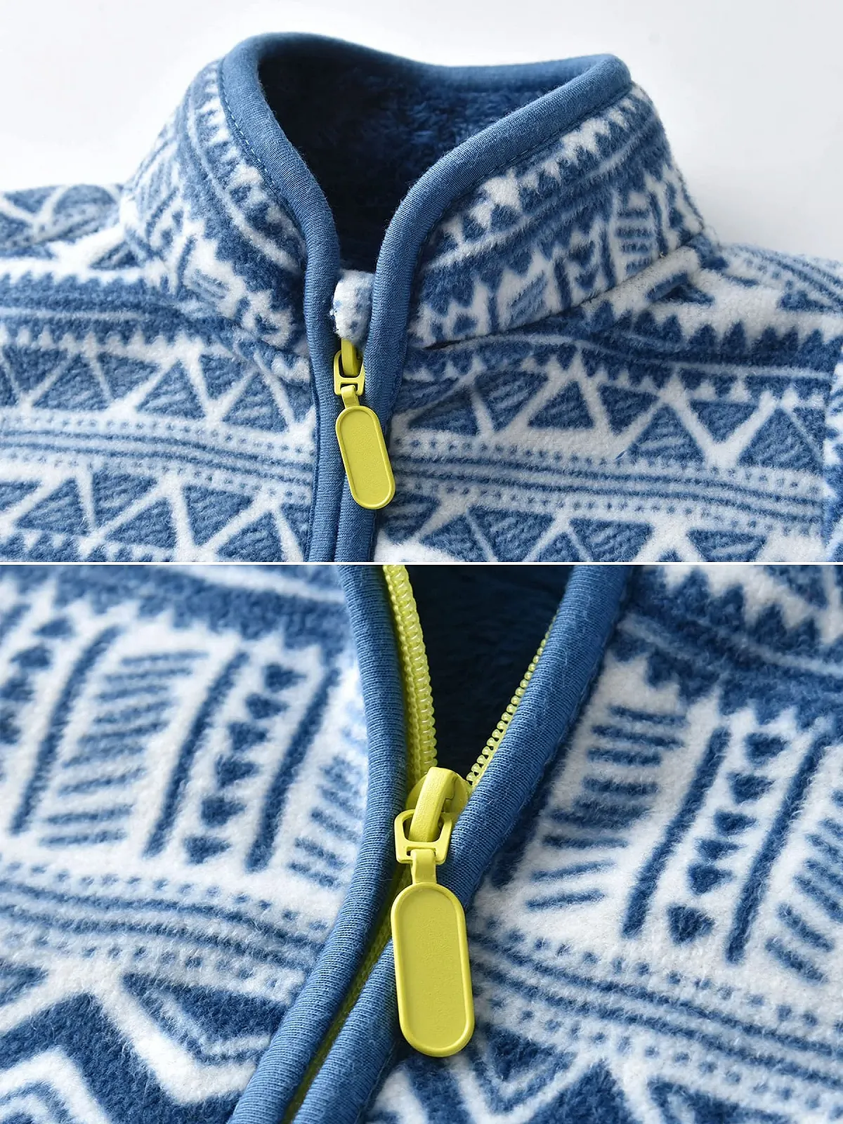 Флісова куртка Camilife для малюків, для хлопчиків і дівчаток, з коміром-стійкою, фото №5