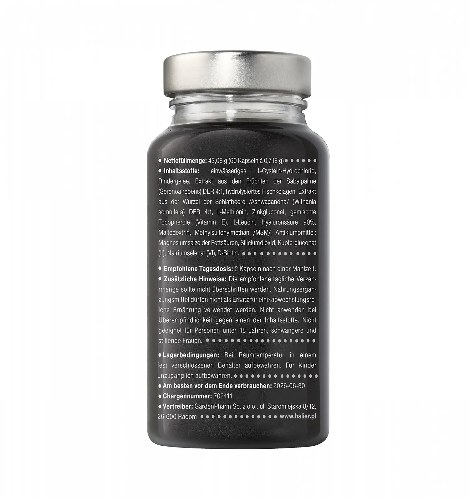 Комплексний засіб Halier Hairvity з формулою Collagen + Amino-Complex - 213 гр, фото №2