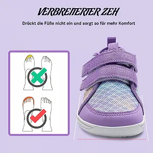 Босоножки IceUnicorn Детские босоножки и девочек Широкие Минималистичные Аквашузы Кроссовки для трейлраннинга Пляжная обувь synthetic.ua - Фото 1