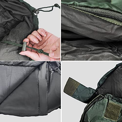 Спальний мішок Leichte 3-Jahreszeiten Warmer Umschlag-Еinzelschlafsack з сумкою для перенесення, фото №3