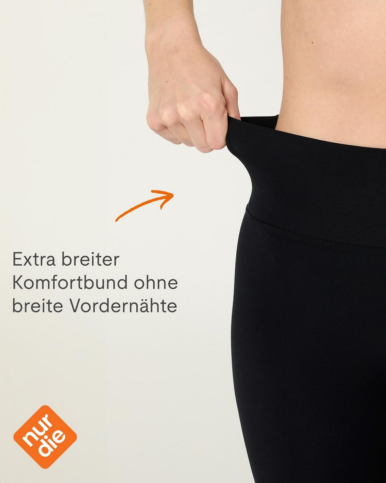 Леггинсы Nur Die Soft Touch Opaque с высокой посадкой и широким комфортным поясом, фото №5