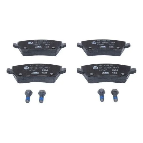 Комплект гальмівних колодок, дискове гальмо ATE 13.0460-5801.2 для NISSAN RENAULT, фото №2