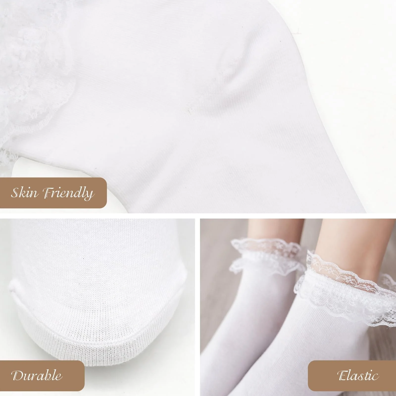 Жіночі шкарпетки VEGCOO 6 пар, фото №3 Жіночі шкарпетки VEGCOO 6 пар, фото №3