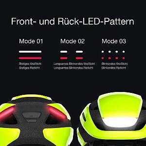Шлем Lumos Ultra Smart с передней и задней LED подсветкой, поворотниками, стоп-сигналами и Bluetooth. Размер 54-61 см synthetic.ua - Фото 1