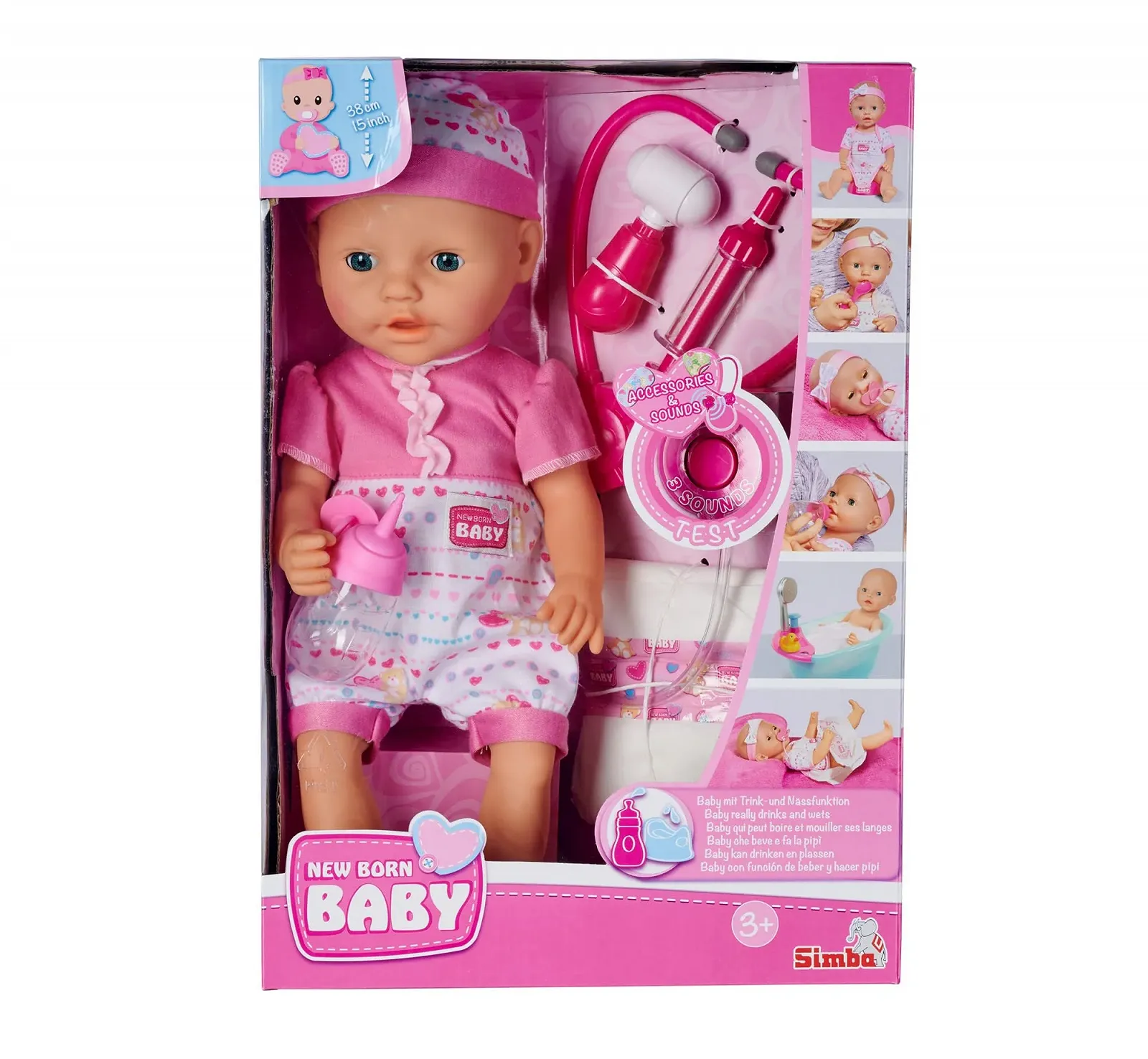 Игрушка Simba New Born Baby 105032355 врачебные аксессуары, фото №7 Игрушка Simba New Born Baby 105032355 врачебные аксессуары, фото №7