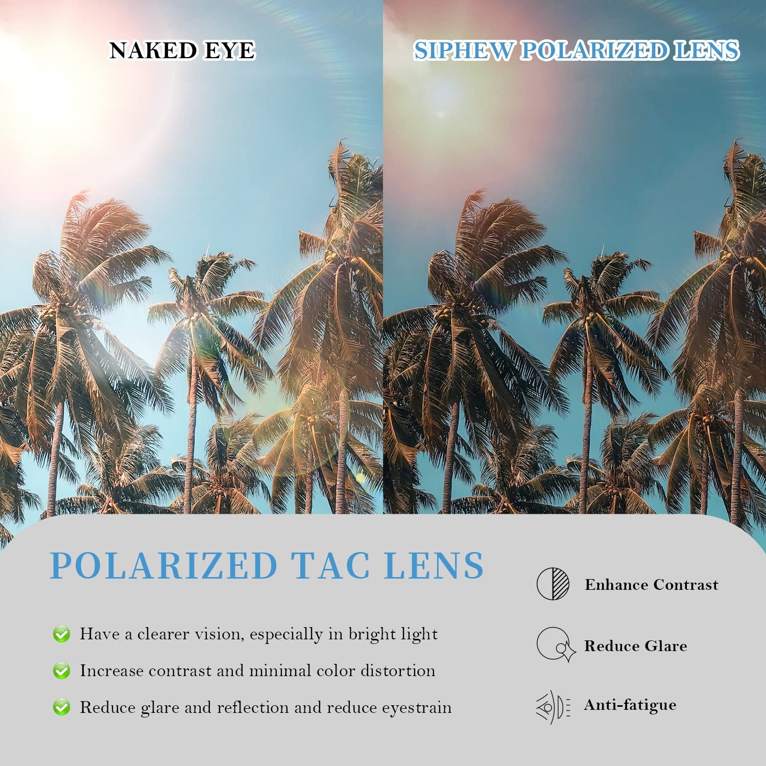 Великі сонцезахисні окуляри SIPHEW Жіночі Поляризовані Вінтажні Ретро Дизайнерські з Великими Поляризованими Дзеркальними Лінзами UV400, фото №6 Великі сонцезахисні окуляри SIPHEW Жіночі Поляризовані Вінтажні Ретро Дизайнерські з Великими Поляризованими Дзеркальними Лінзами UV400, фото №6