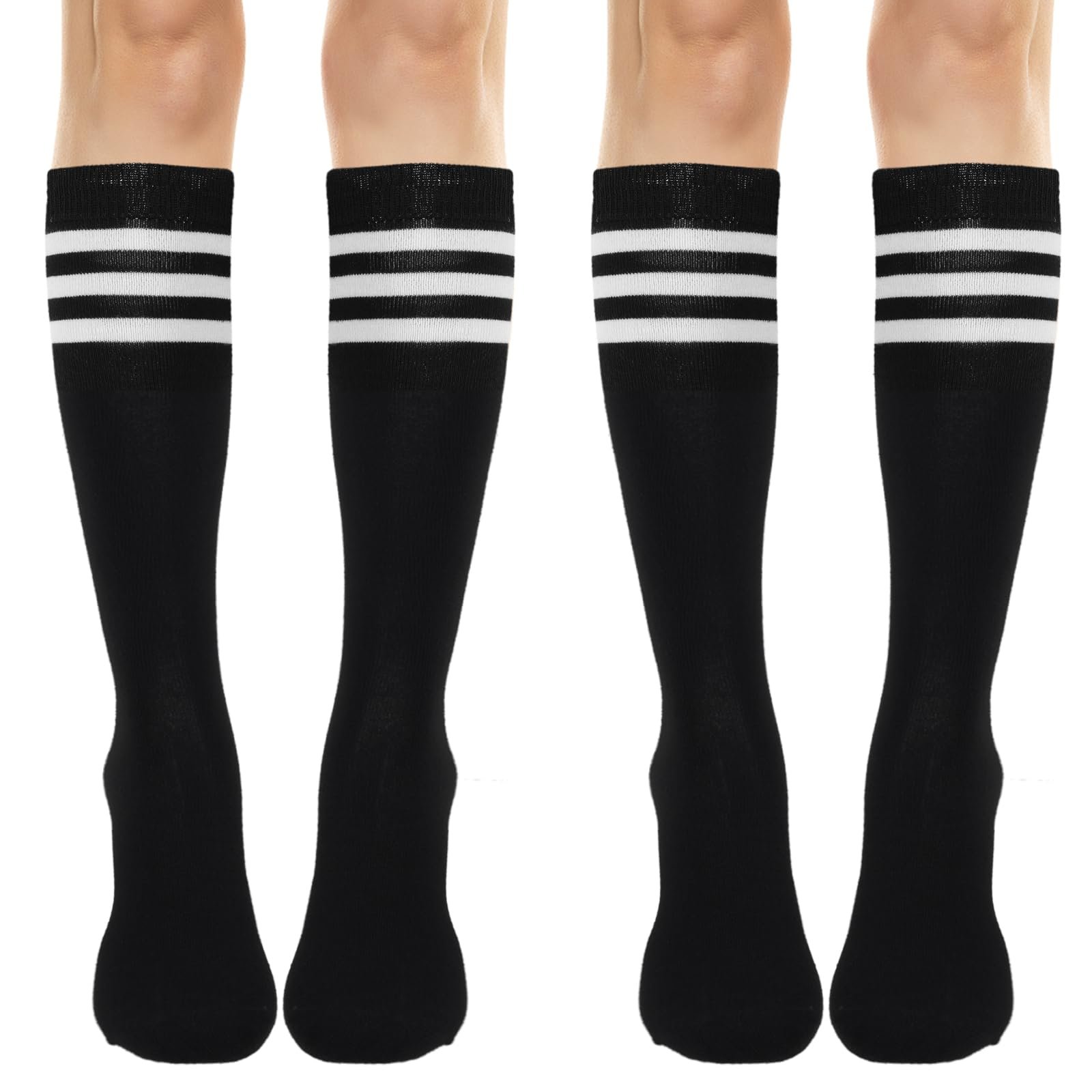 Шкарпетки Труба Sibba 2 пари Чорно-білі, Універсальний розмір, фото №7