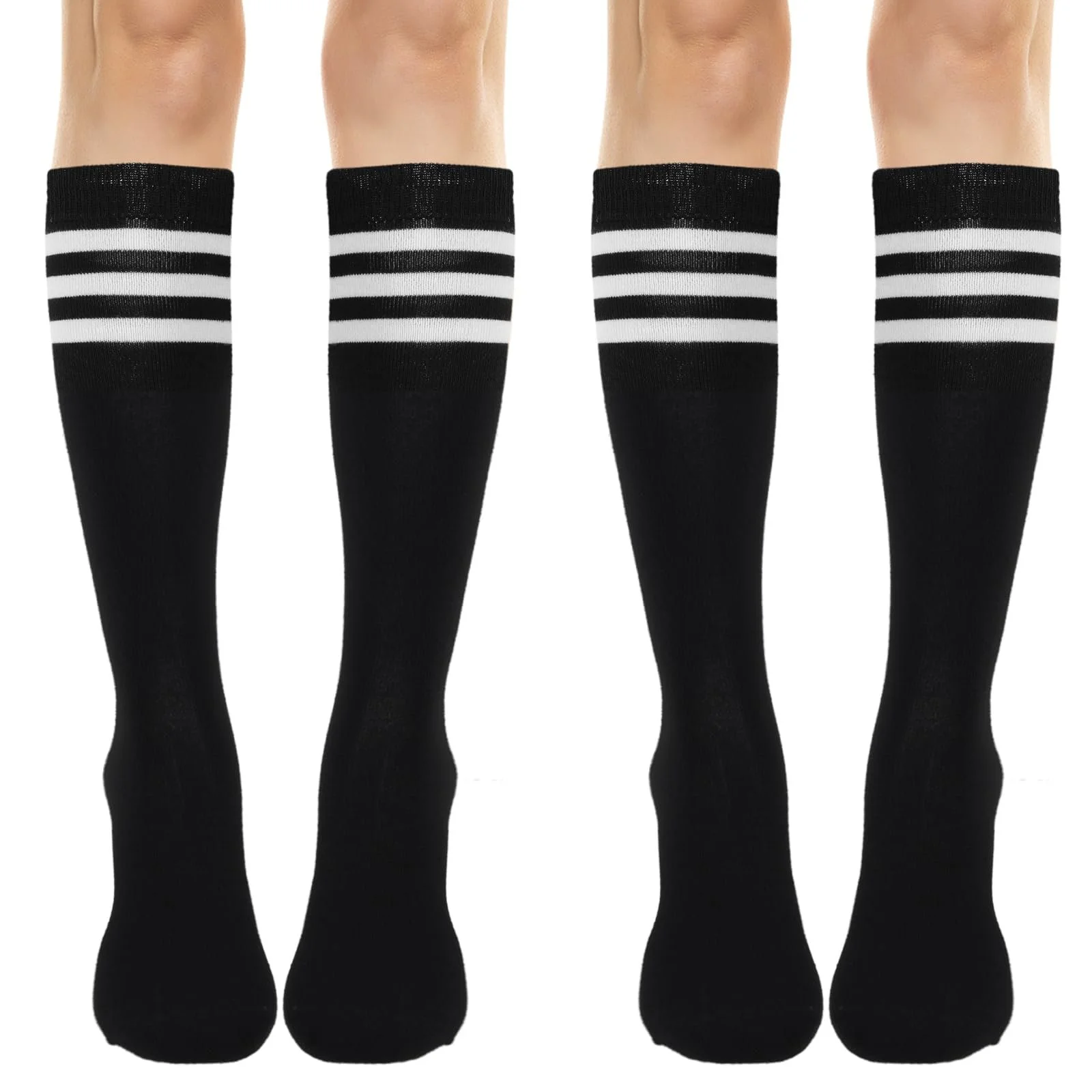 Шкарпетки Труба Sibba 2 пари Чорно-білі, Універсальний розмір, фото №7