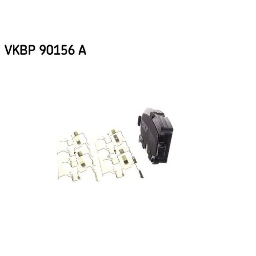 Комплект тормозных колодок дискового тормоза SKF VKBP 90156 A для OPEL VAUXHALL CHEVROLET, фото №2 Комплект тормозных колодок дискового тормоза SKF VKBP 90156 A для OPEL VAUXHALL CHEVROLET, фото №2