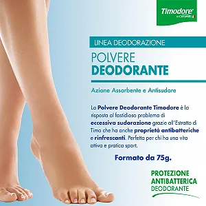 Дезодоруюча пудра для ніг Timodore 75 г synthetic.ua - Фото 1