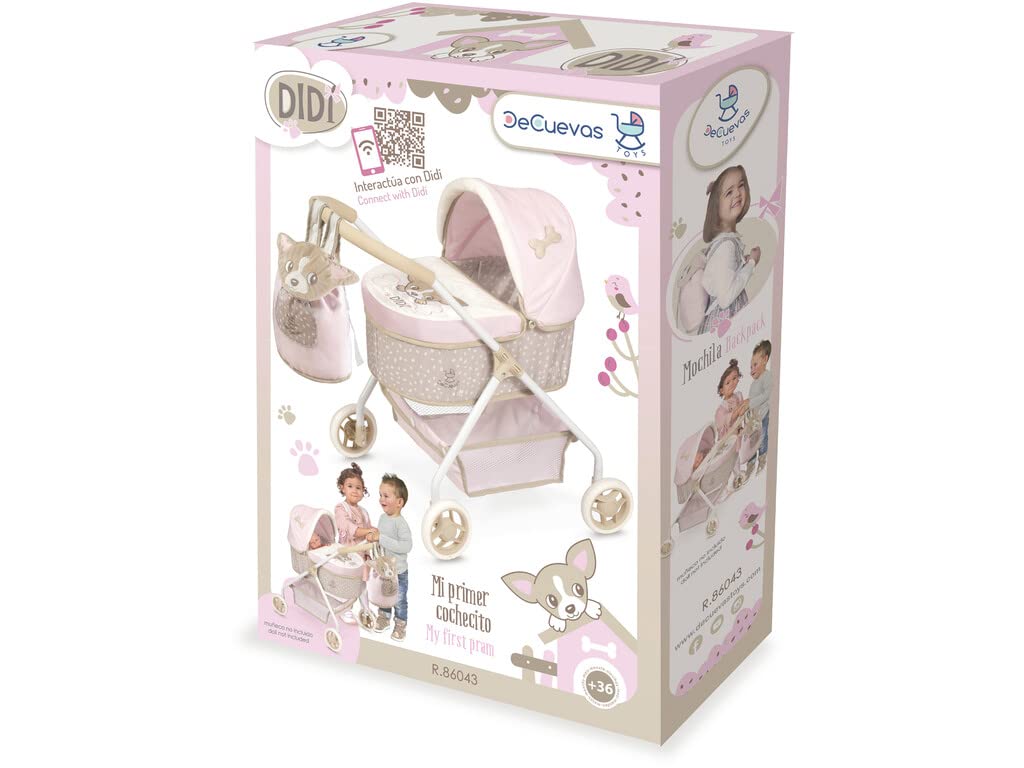 Коляска для кукол Didí DeCuevas Toys 86043, фото №2 Коляска для кукол Didí DeCuevas Toys 86043, фото №2