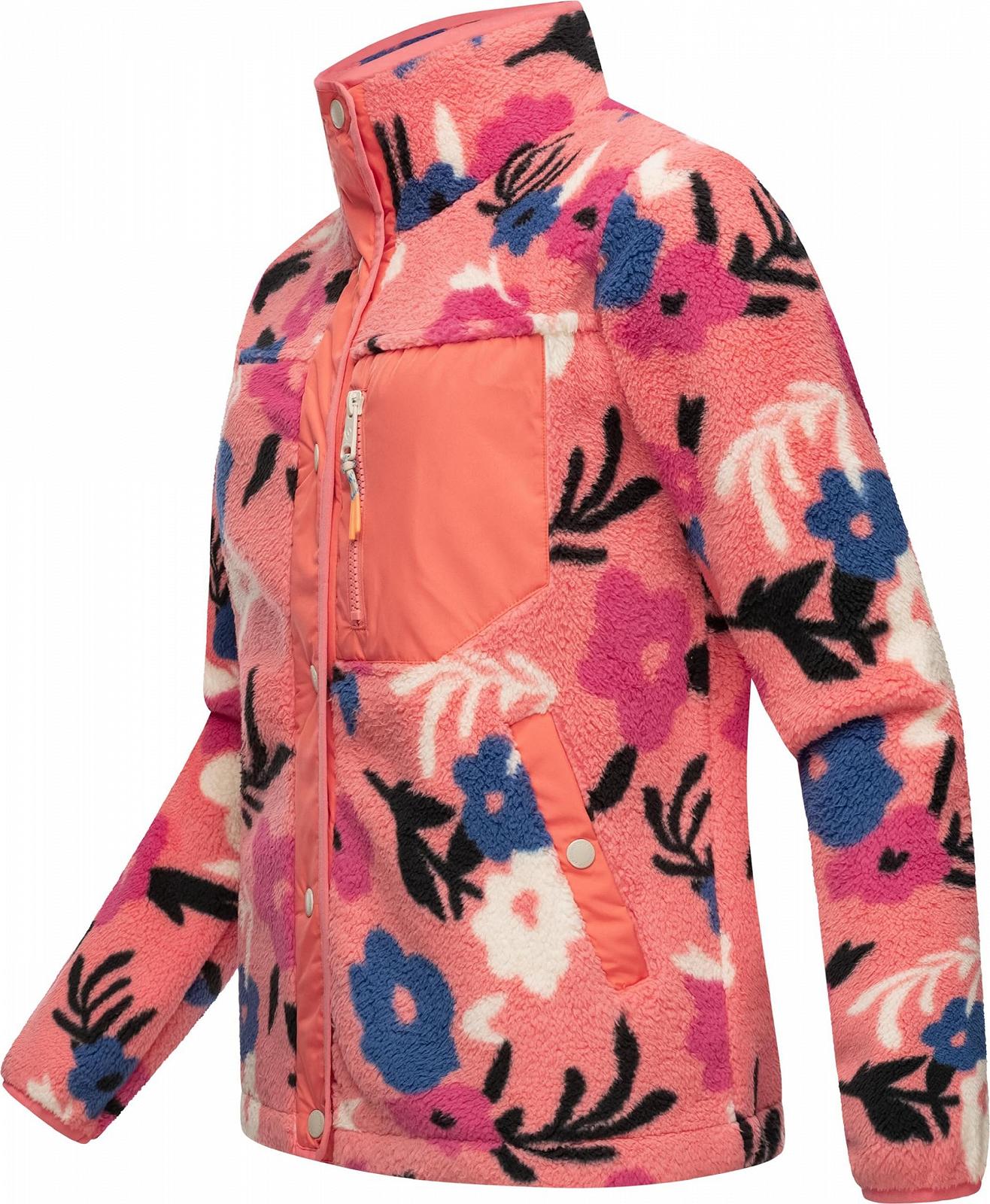 Куртка плюшевая Ragwear Женская с цветочным узором Appopis, фото №2