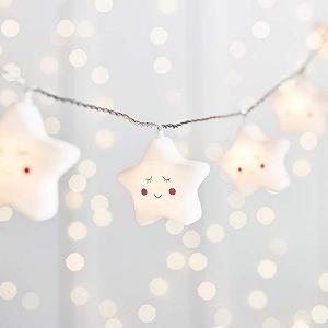 Гирлянда Lights4fun, 20 LED Звезд, для детской комнаты synthetic.ua - Фото 1