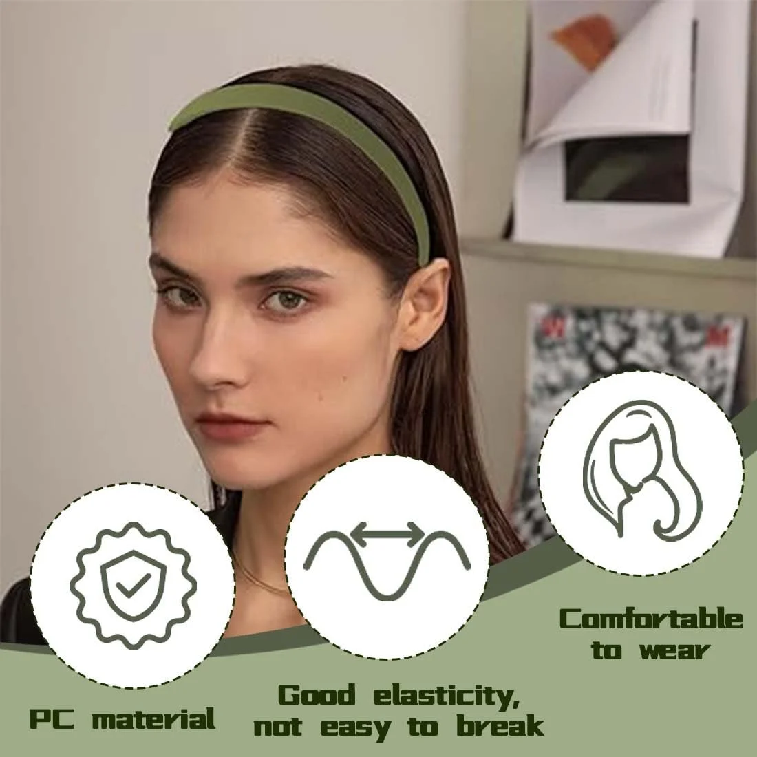 Набір обручів для волосся, фото №4