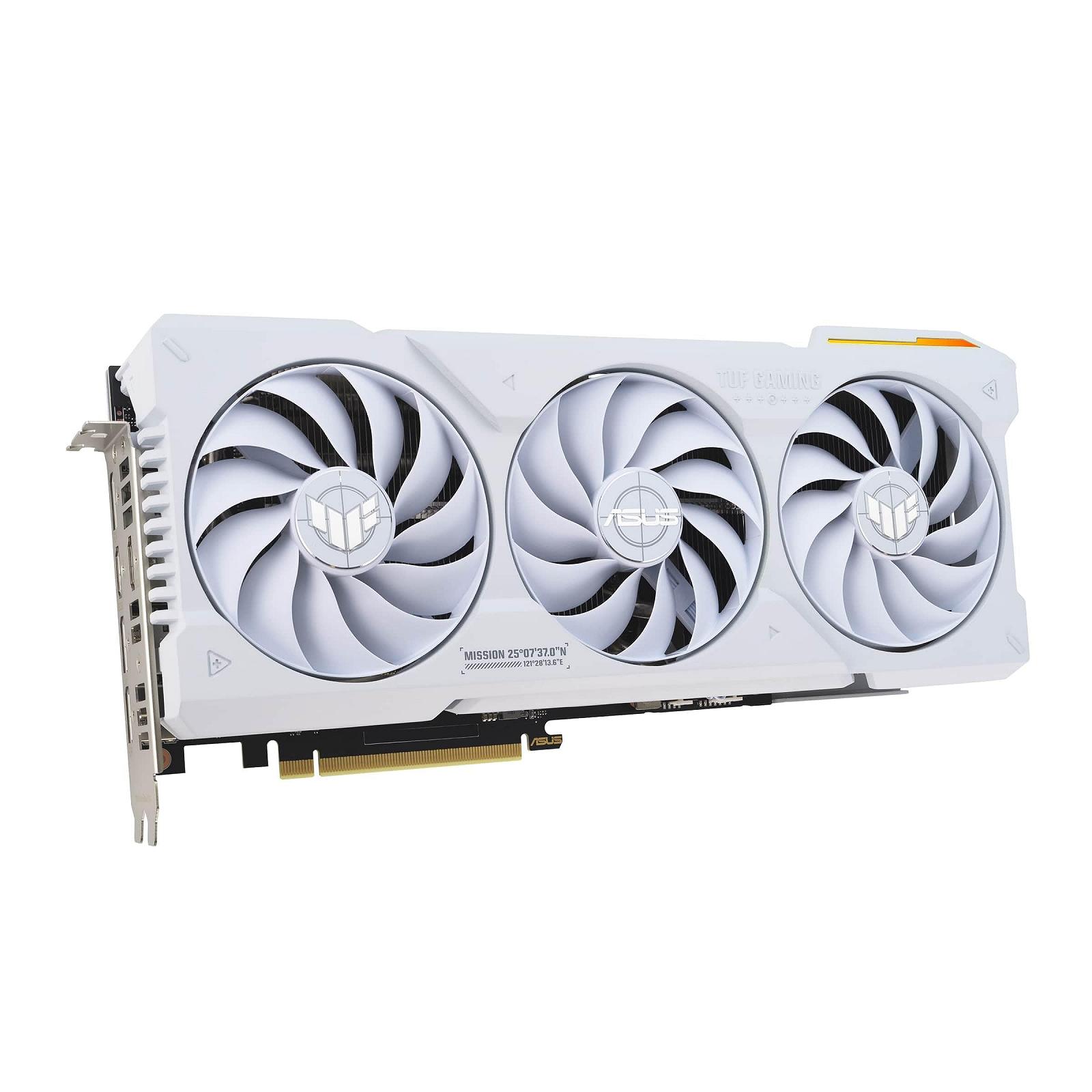 Видеокарта ASUS TUF Gaming GeForce RTX 4070 Ti SUPER 16GB GDDR6X White OC Edition, фото №5