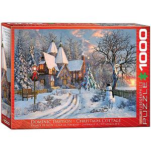 Пазл Eurographics Christmas Cottage 6000-0790 1000-Piece - Фото 1