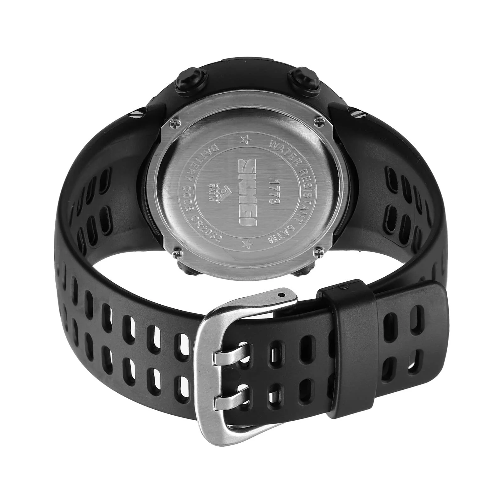 Цифровий спортивний годинник SKMEI Чорний, фото №8 Цифровий спортивний годинник SKMEI Чорний, фото №8