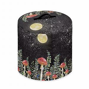 Крышка ZIATUBLES Moon Mushroom Flower Round для мультиварки Совместима с кастрюлей 3qt synthetic.ua - Фото 1
