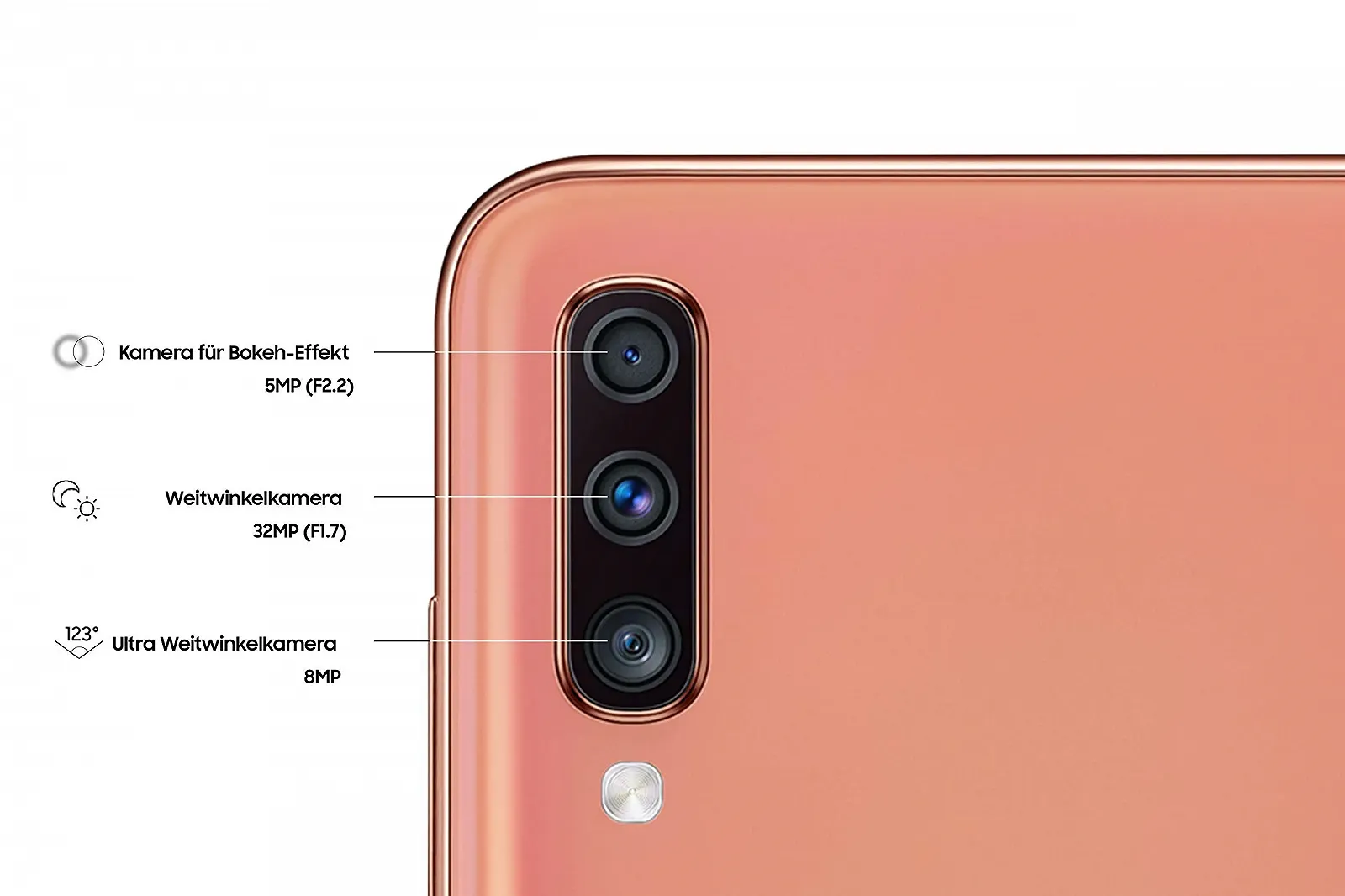 Смартфон Samsung Galaxy A70 4G, фото №3