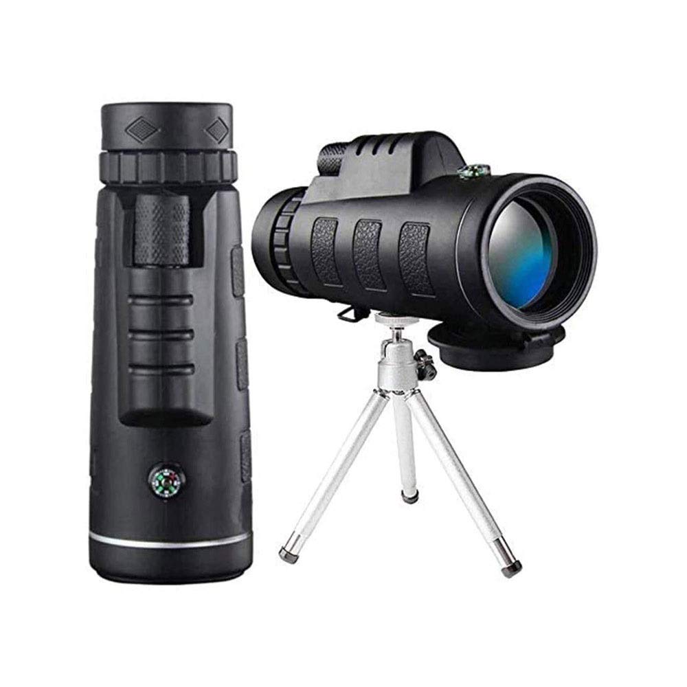 Монокуляр QHYTL 40X60 для дорослих з штативом BAK4 Prisma для спостереження за птахами полювання на дику природу походи, фото №1