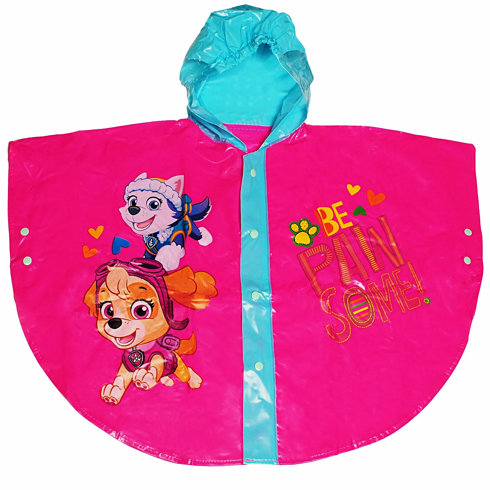 Дитяче пончо Paw Patrol Skye & Everest Розмір 98-104 Рожевий/Рожевий, фото №7