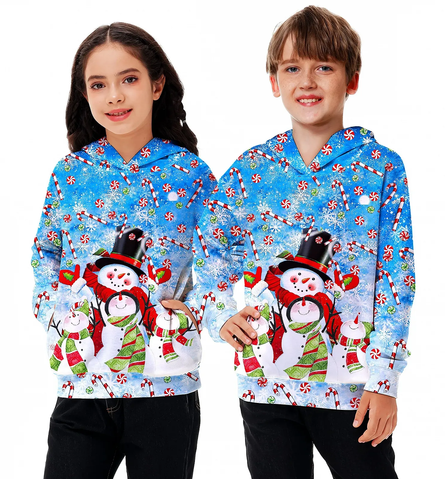 Худі Arankhiger Різдвяний дитячий унісекс Довгий рукав, фото №3 Худі Arankhiger Різдвяний дитячий унісекс Довгий рукав, фото №3