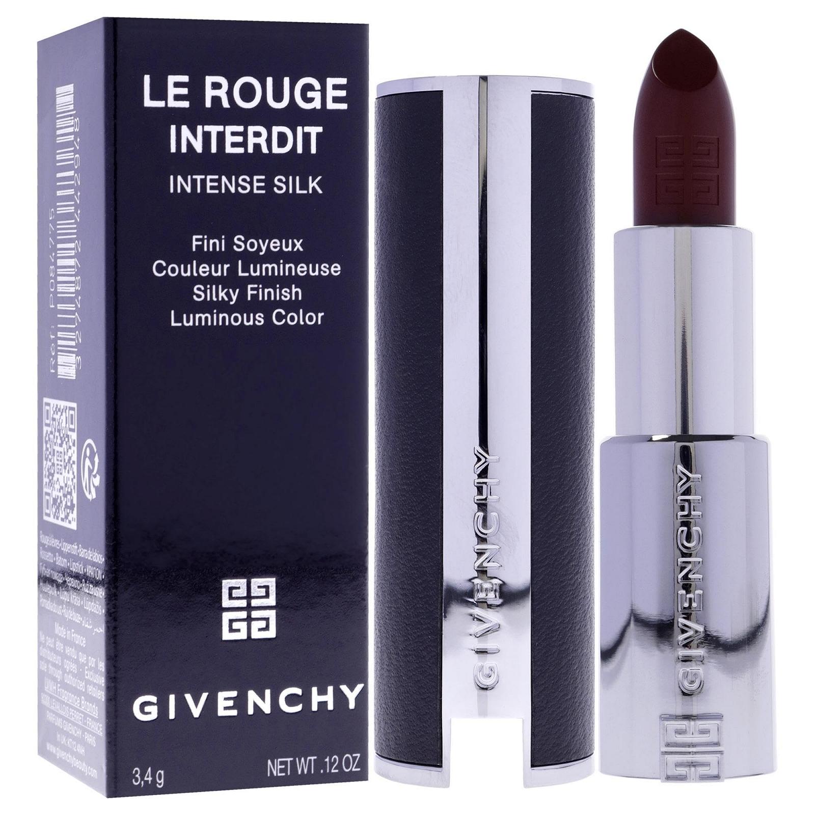 Помада GIVENCHY Le Rouge Interdit Intense Silk No. 334 Grenat Volontaire, 3.4 г, фото №4