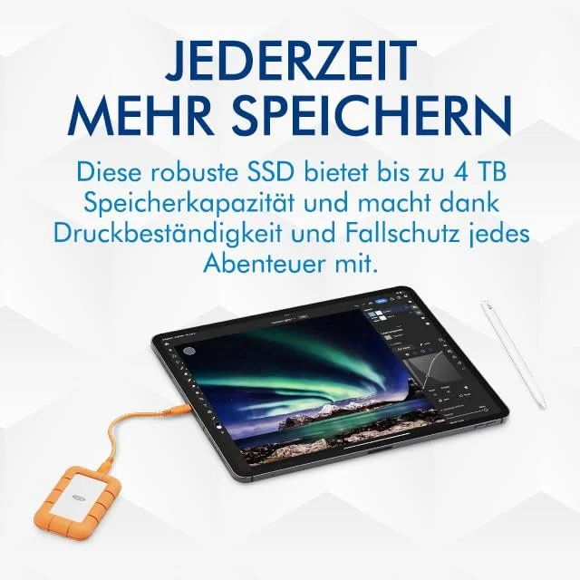 Внешний SSD Rugged Mini STMF500400 500 GB 40 Gb/s 2000 MB/s, фото №5
