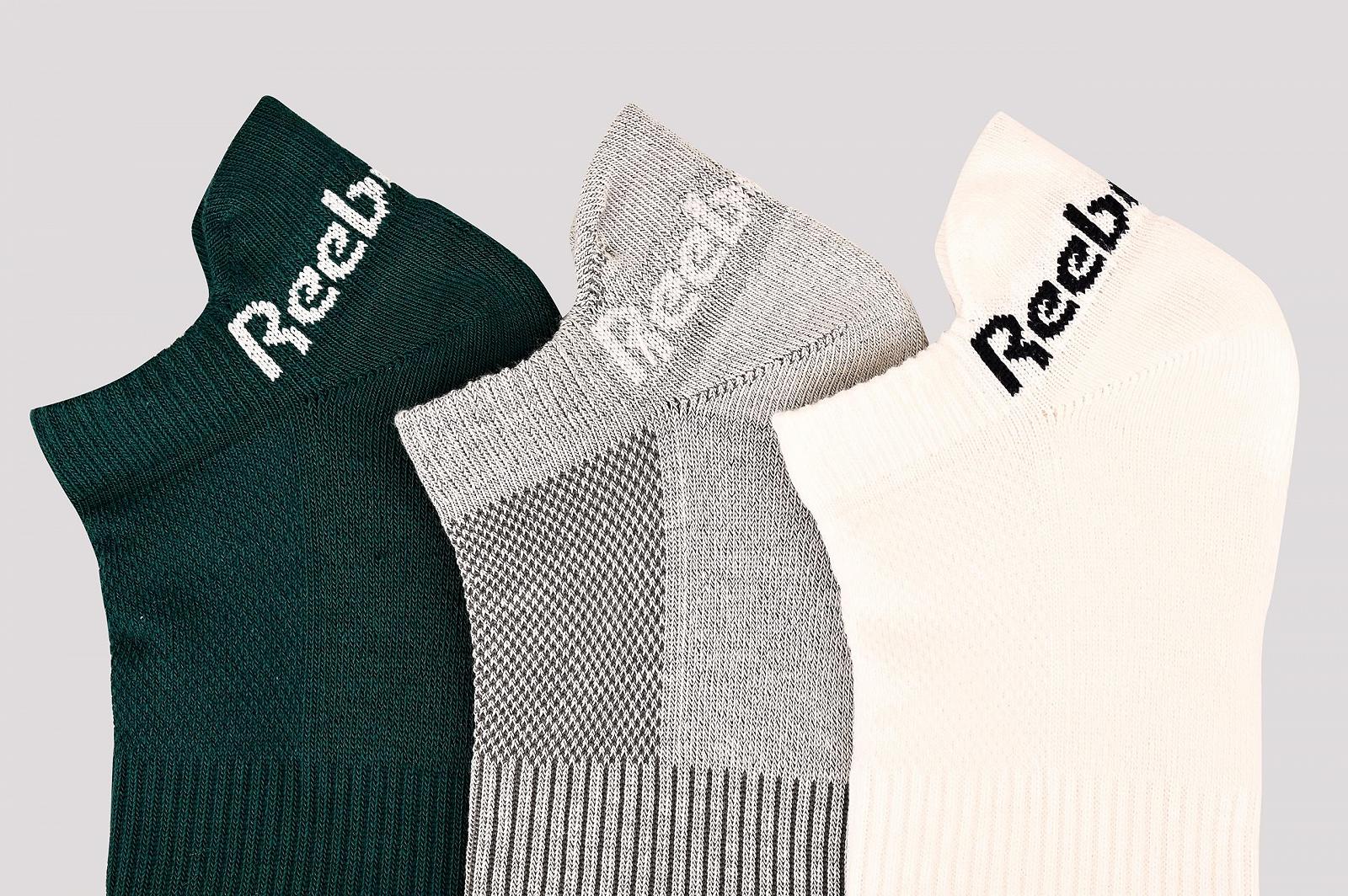 Носки Унисекс Reebok Collegiate 40-42 (3 пары в упаковке), фото №3