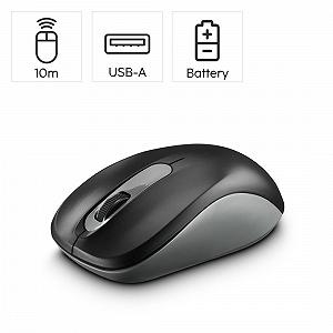 Мышь Беспроводная Hama AMW-200 1600 DPI Антрацит/Черный synthetic.ua - Фото 1