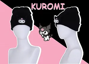 Шапка-біні Roffatide Cinnamoroll Kawaii Lolita JK В'язана Зимова synthetic.ua - Фото 1