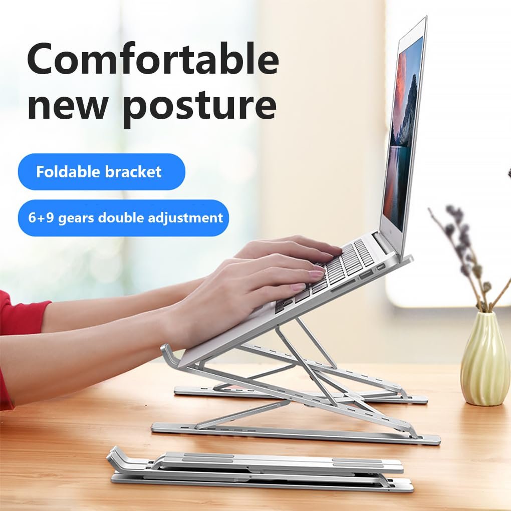 Подставка для ноутбука складная эргономичная портативная для ноутбука планшета стола компьютера настольного лифтера Бытовые аксессуары, фото №3 Подставка для ноутбука складная эргономичная портативная для ноутбука планшета стола компьютера настольного лифтера Бытовые аксессуары, фото №3