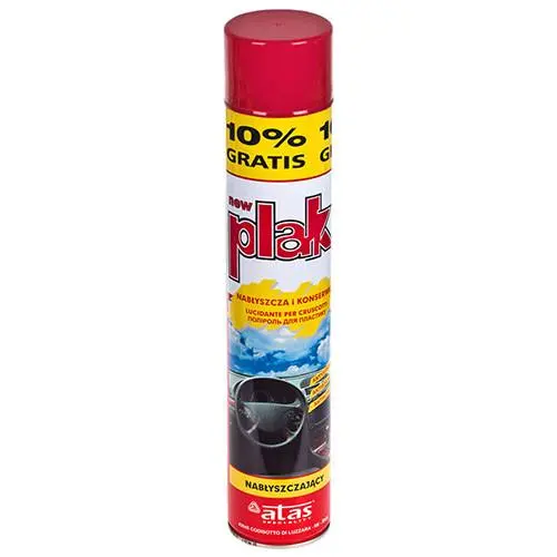Полироль для пластика и винила ATAS/PLAK 750 ml гранат/granat PLAK granat, фото №1