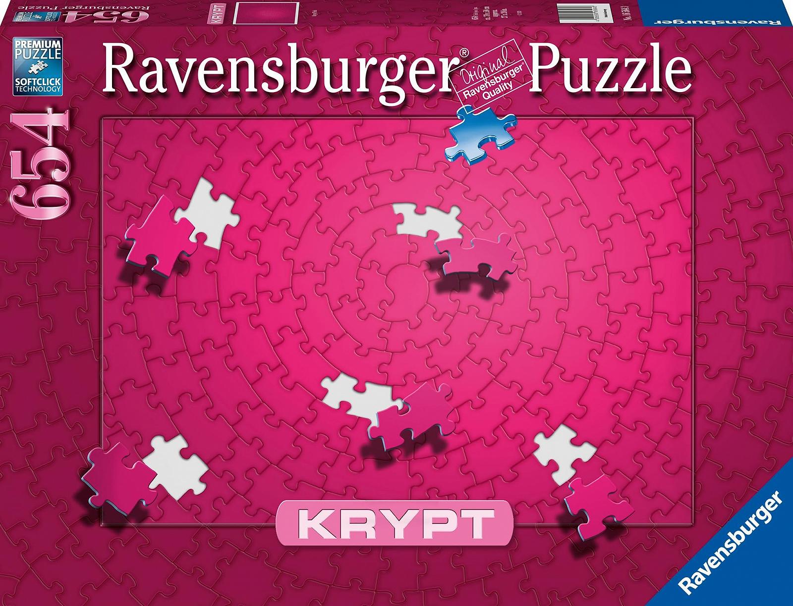 Пазл Ravensburger Krypt 654 детали Розовый, фото №1