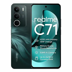 Смартфон 6.7'' realme C71 6/128Gb 4G 2-SIM NFC 8/50Мп 8-ядер Android 15 - Фото 1