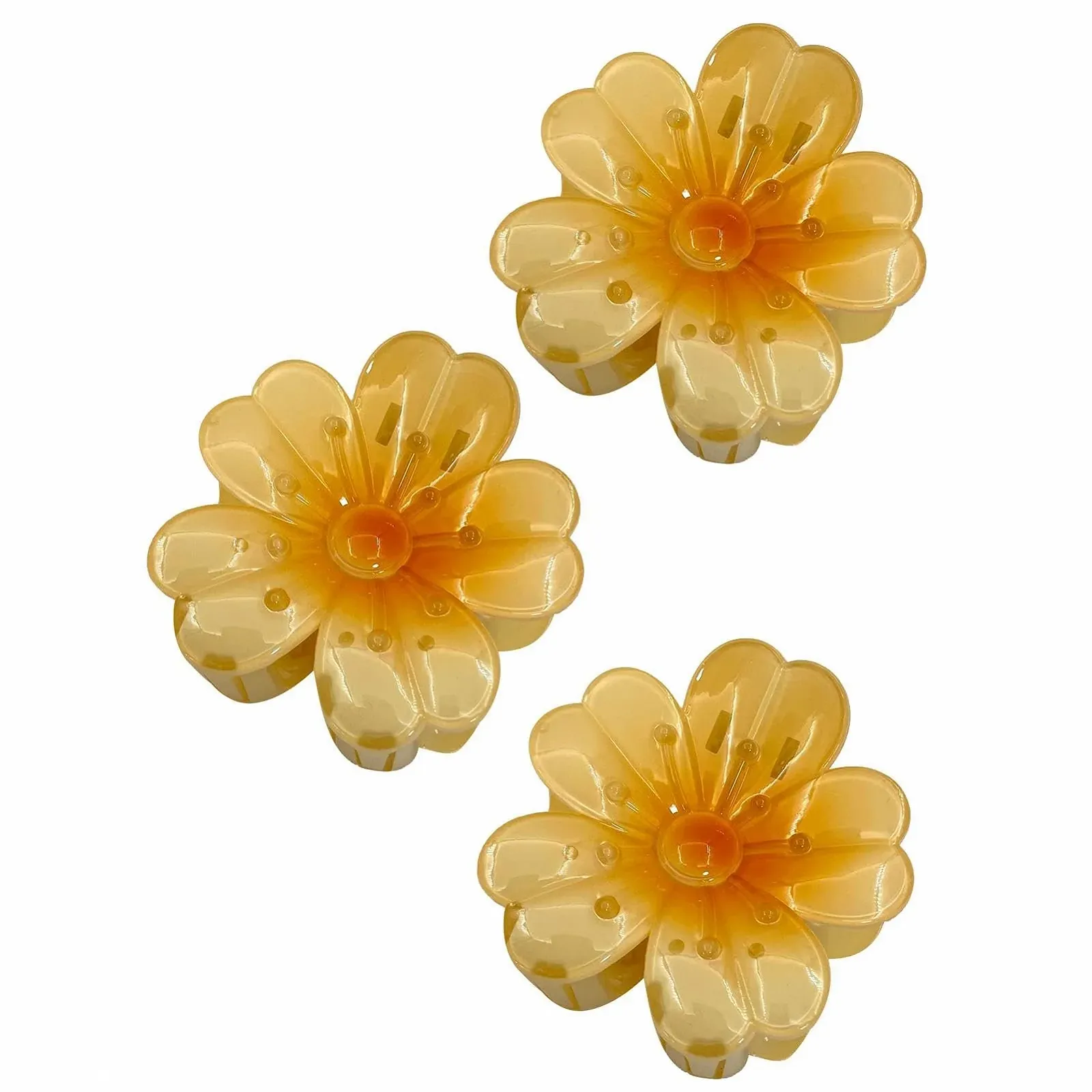 Заколка для волос Цветок, 3 шт. милые разноцветные заколки для когтей, фото №7 Заколка для волос Цветок, 3 шт. милые разноцветные заколки для когтей, фото №7