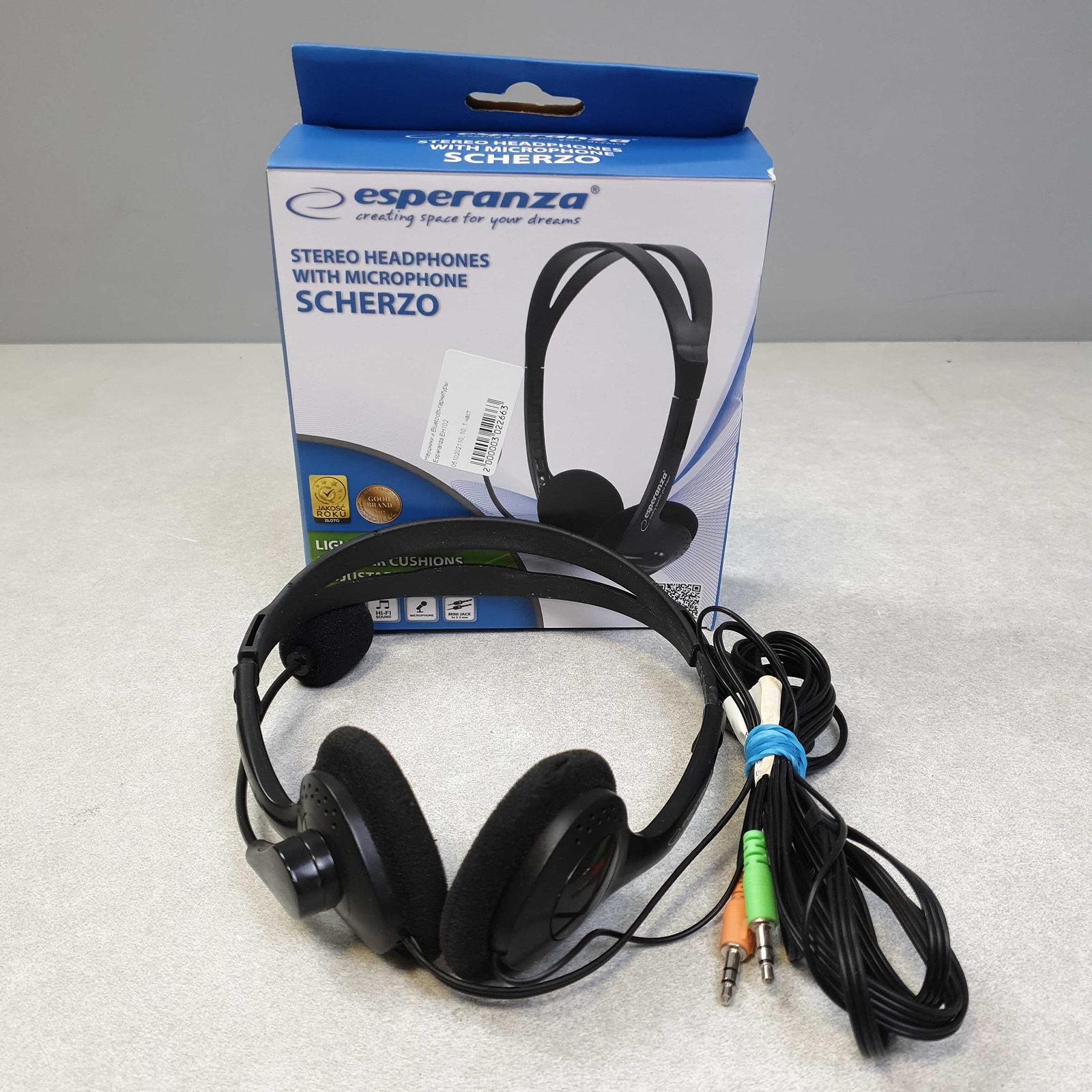 Наушники и Bluetooth-гарнитуры Esperanza EH102, фото №1