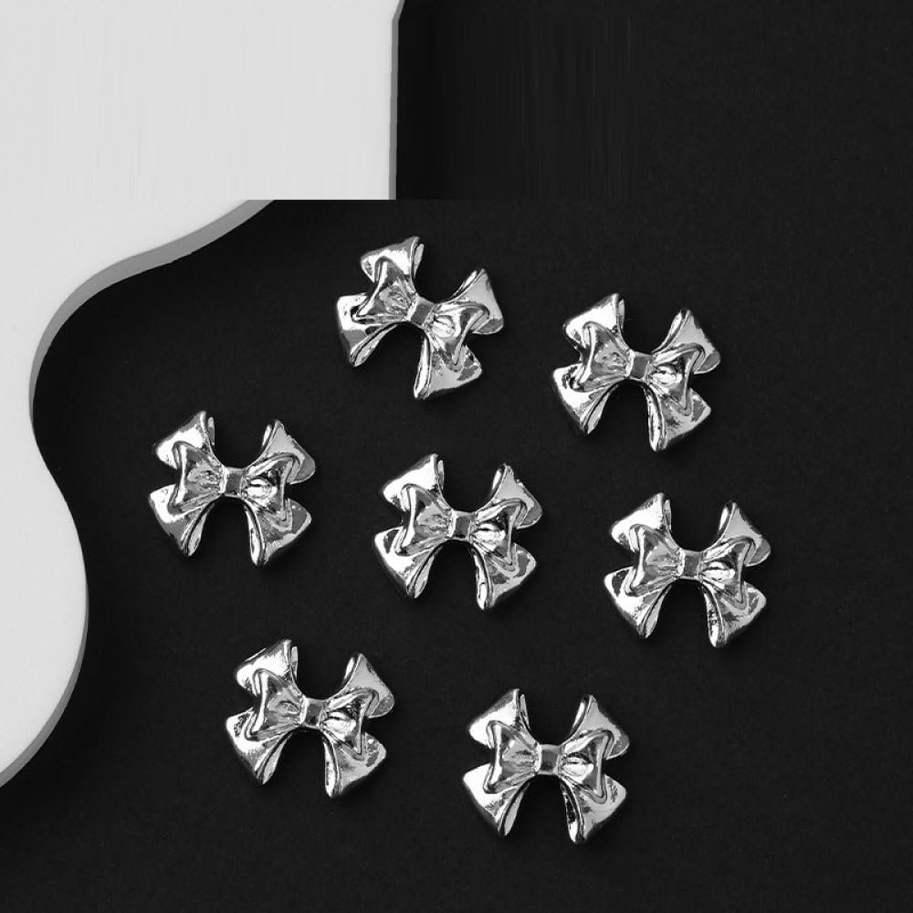 Прикраси для нігтів qbodp, 60 шт, банти, фото №1