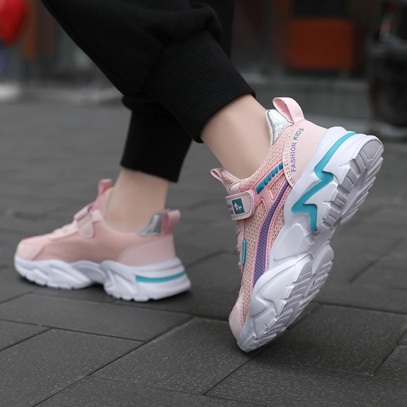 Кроссовки Детские Легкие Спортивные Кроссовки Легкие Дышащие Комнатные Кроссовки Осенние Детские Кроссовки Спортивные Беговые Кроссовки Зимние Кроссовки Босоножки, фото №5