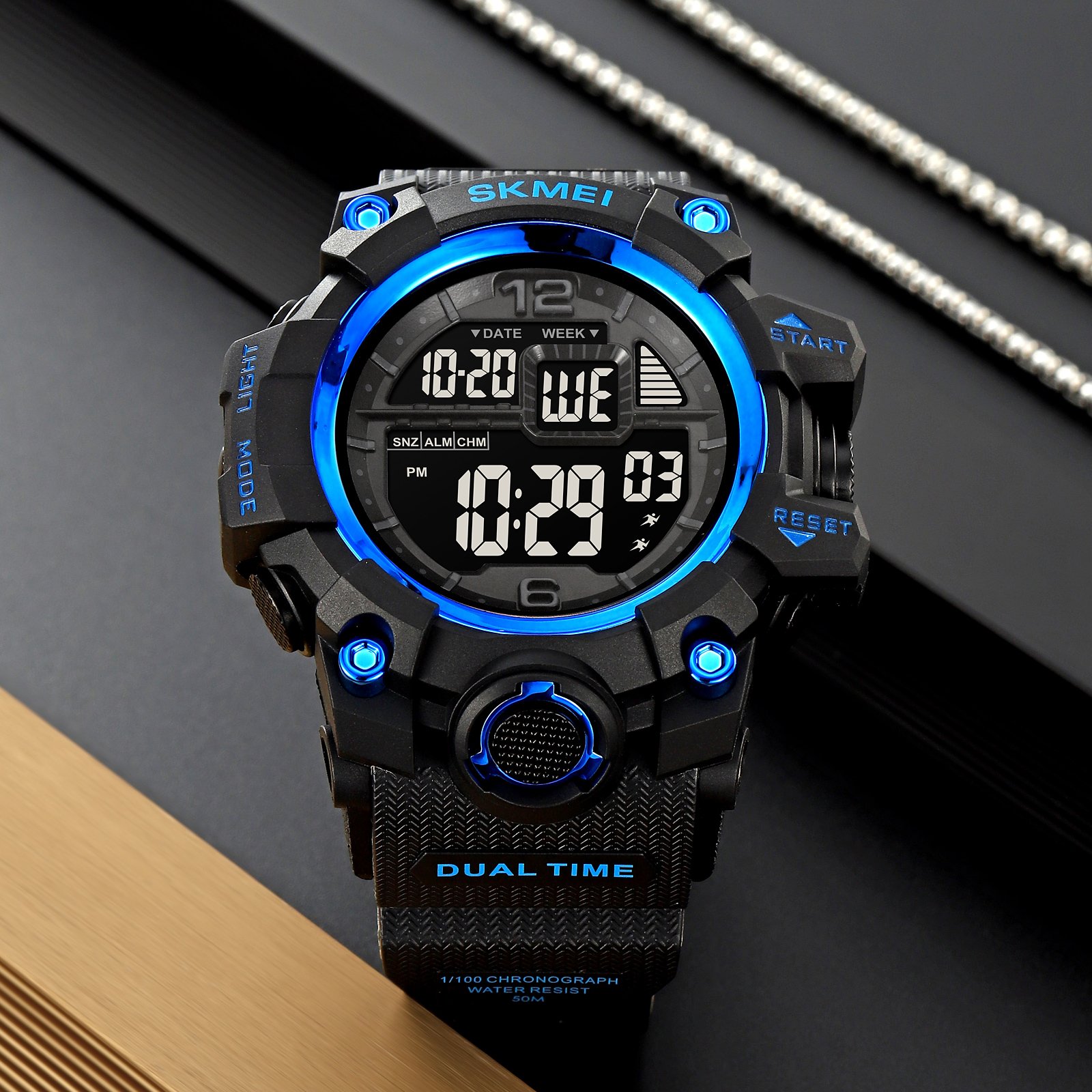 Годинник Skmei 2245BU Blue, фото №6