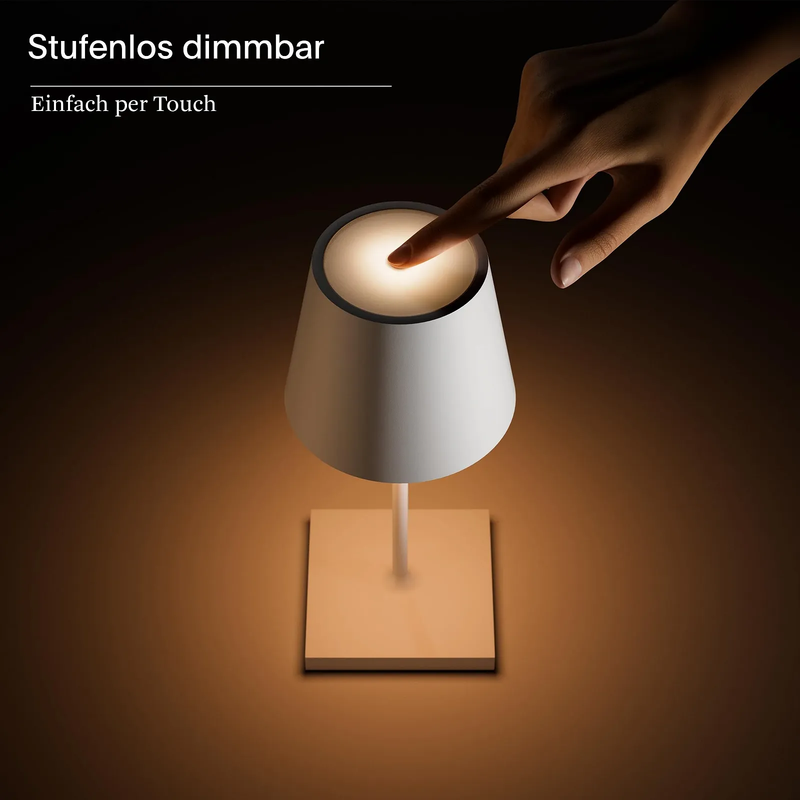 Настільна лампа SIGOR Nuindie 2.0 Mini LED Battery IP54 25 см Sage Green, фото №5