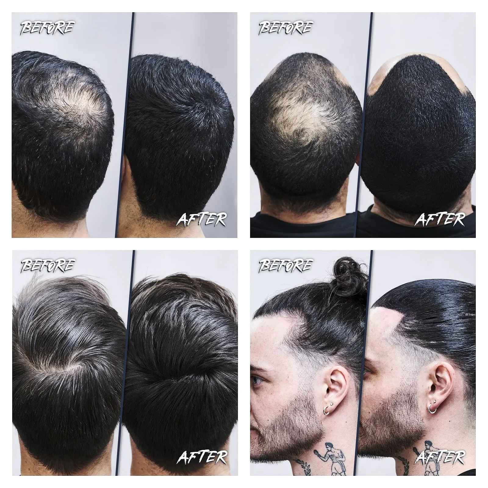 Волокна для волосся MR. Jamie Stevens Середньо-коричневий, фото №4