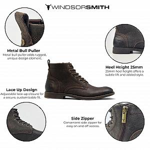 Челсі Windsor Smith Sebastien Шкіряні чоловічі черевики synthetic.ua - Фото 1
