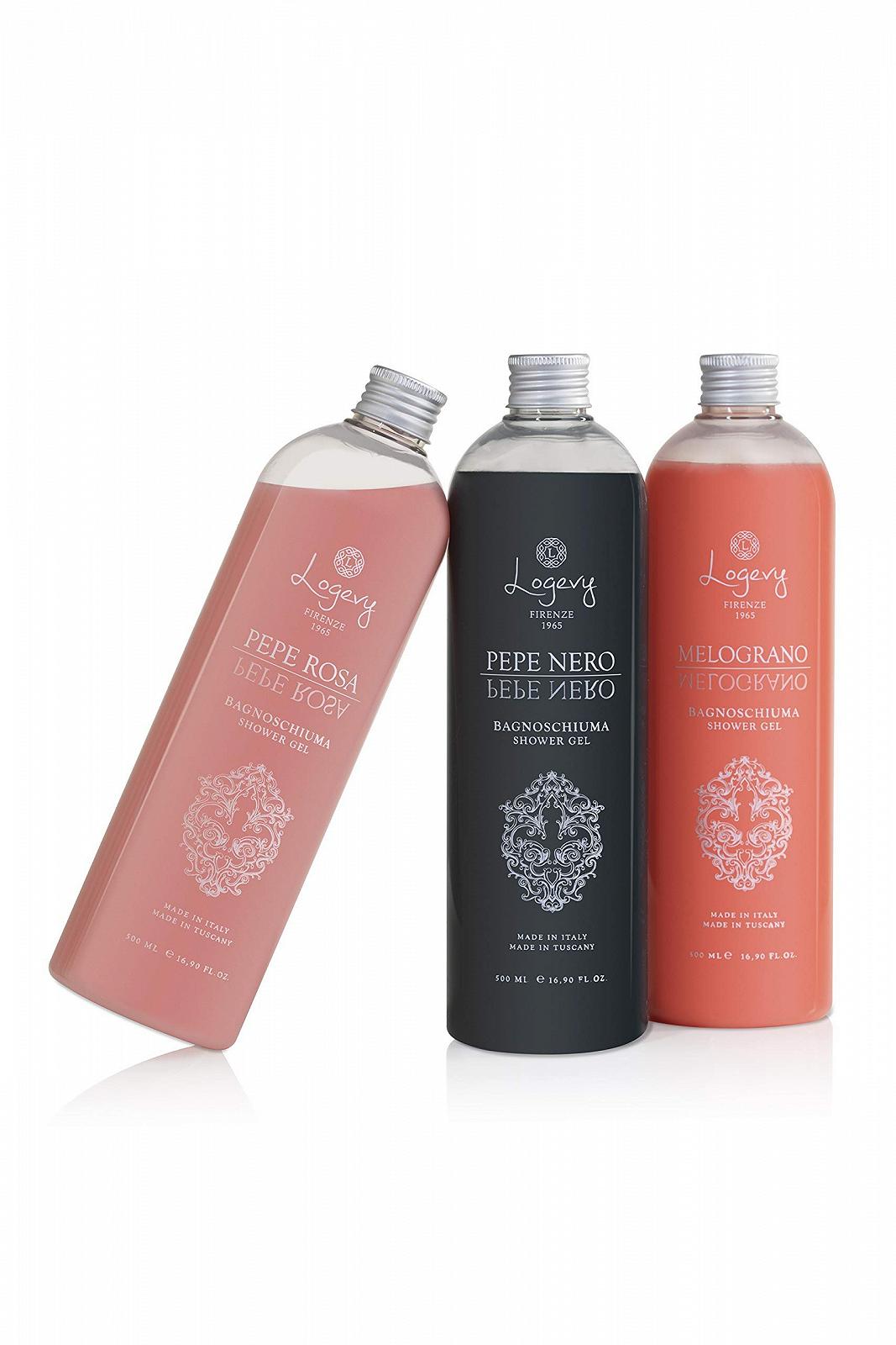 Гель для душа Logevy Macadamia 2 шт. по 100 мл, фото №1