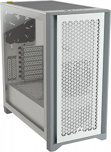 Корпус для ПК Corsair 4000D Airflow без БЖ / ATX / Білий - Фото 1