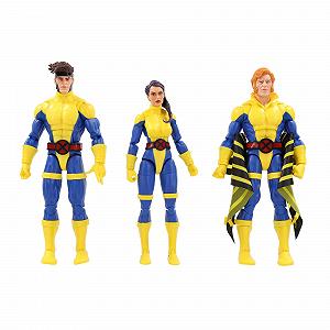 Набір Екшн-Фігурок Marvel Legends Series Люди Ікс, присвячений 60-річчю: Банші, Гамбіт і Псайлок, 15.24 см - Фото 1