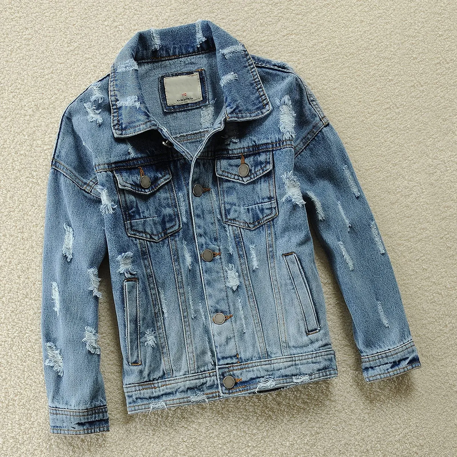 Джинсовая куртка для мальчиков L SERVER, детское, фото №6 Джинсовая куртка для мальчиков L SERVER, детское, фото №6